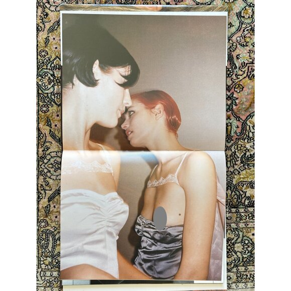 Helmut Lang Black Satin Top Bustier 1995 Vintage Archive 90s Made In Italy - Picture 16 of 16